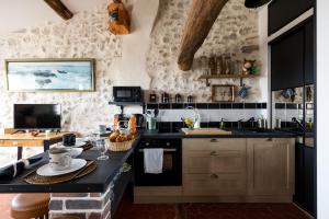 Appartements La Sanverine beautiful renovated apartment with terrace : photos des chambres