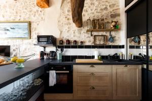 Appartements La Sanverine beautiful renovated apartment with terrace : photos des chambres