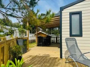 Mobilhome camping 4 étoiles proche plage - Quend