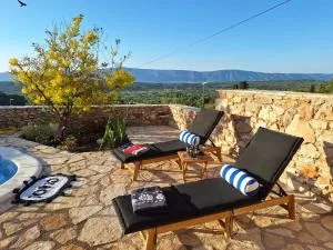 Holiday house "Acacia", for two with pool, Dol - Dol