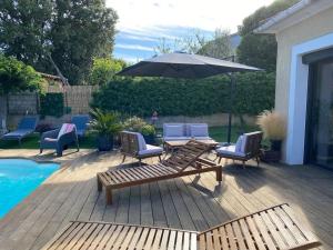 Villa 2 chambres piscine