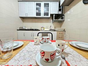 Apt Centro de Foz para 5 pessoas, garagem e wifi