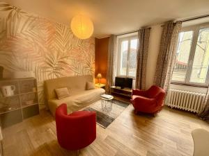 Appartements Le Clos des Baleines 1er etage avec 1 place de parking privee dans un garage : photos des chambres