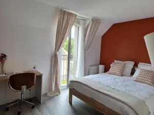 Saint Jo Verte, chambre d' hôte Quartier Beaujoire Parc des expositions Parc Floral - La Haie