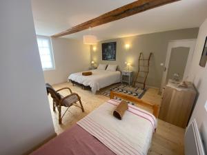 Maisons de vacances La Halte de la Huniere : photos des chambres