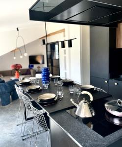 Appartements Appartement moderne dominant la ville : photos des chambres