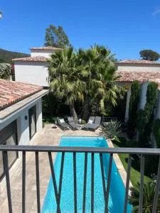 Superbe villa golfe st Tropez - Le Plan