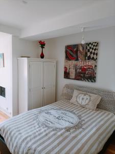 Charmant appartement indépendant, 5 mn de Rouen, avec terrasse
