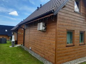 Nowe domki w górach "Pod Skrzycznym", koło Szczyrku