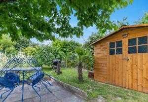 Maisons de vacances Le Troglogite Mignon - Maison et Jardin : photos des chambres