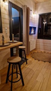 Chalets La Tiny House de Clem : photos des chambres