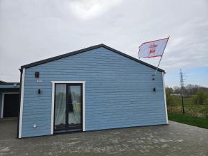 Blue House with terrace