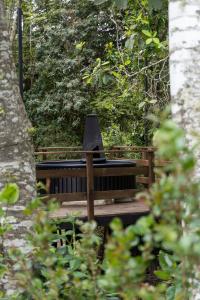 Hermoso domo para parejas, en bosque nativo + tinaja privada