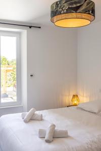 Maisons de vacances Lenesthan - Superbe gite tout confort et spa : photos des chambres