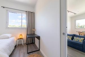 Maisons de vacances Lenesthan - Superbe gite tout confort et spa : photos des chambres