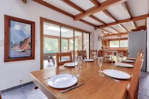 Maisons de vacances Sarzeau - 12 pers - Piscine couverte et Billard : photos des chambres