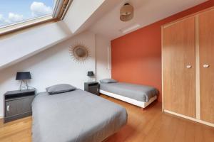 Maisons de vacances Sarzeau - 12 pers - Piscine couverte et Billard : photos des chambres