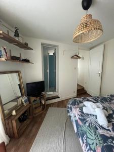 Appartements Le duo des Garennes - Entre confort & independance - Cour exterieure en centre ville de Blois : photos des chambres