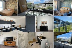 Appartements Blue Sand - Appartement cosy-neuf a 500 m du bourg : photos des chambres
