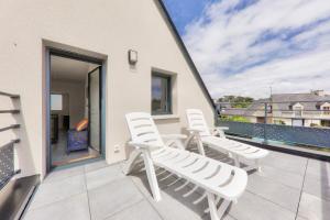 Maisons de vacances Maison avec jardin - a 400m plage des Govelins : photos des chambres