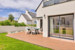Maisons de vacances Maison avec jardin - a 400m plage des Govelins : photos des chambres