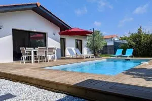 Maison Familiale avec Piscine - Angresse