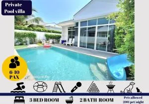 Beachtown Cha-Am Private Poolvilla from beach 2km - Ban Khlong Khot