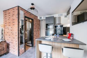Appartements Le Broadway ~ Terrasse ~ Proche Gare : photos des chambres