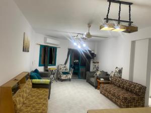 Two bedroom Chalet in Golden Beach Ras Sedr Fully Air conditioned in front of the pool near the beach kids aqua kids areas family cafeteria
