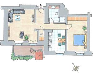 Jagdschloß zu Hohen Niendorf Fewo 6