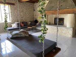 Maisons de vacances Maison en pleine nature proche plage Omaha Beach! : Maison 4 Chambres