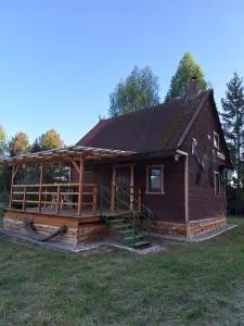Etno Baza - Domek pod lasem przy jeziorze na Mazurach - Kozin