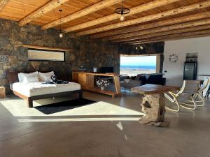 Casita Tahona con vistas de infarto al mar y volcanes con absoluta privacidad