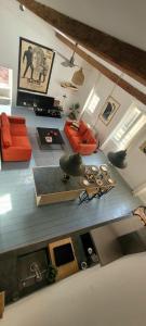 Magnifique LOFT Déco sur le port et à 5mn des plages wifi Clim 85 m2