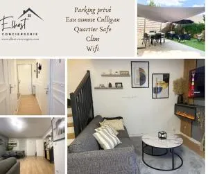 Charmante Maison avec jardin entre Paris et Aéroport Charles de Gaulle - 塞纳河畔皮埃尔菲特