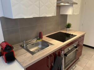 Appartements Le Scandinave, cosy et lumineux, proche GE-Alstom-UTBM, PrimeVideo, Wifi : photos des chambres