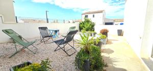 Villas Maison 4 chambres lumineuse Proche mer : photos des chambres