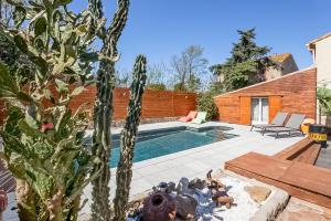 Villas Villa Moderne avec Piscine a Vinassan : photos des chambres