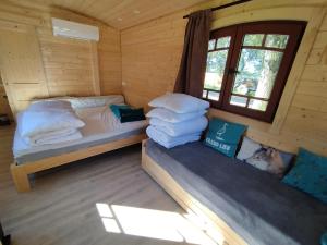 Roulotte tout confort à la ferme