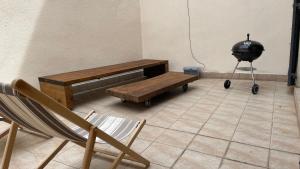 Maisons de vacances Maison de village avec jacuzzi et garage : photos des chambres