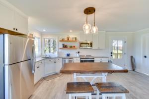 Modern Clarkesville Cottage with Decks and Patio!