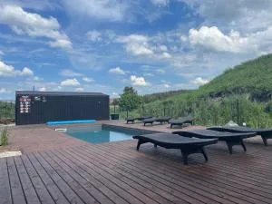 Apartamentai Monciškėse su šildomu baseinu ir terasa - Lazdininkų