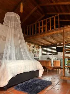 Cabaña jacuzzi Huasca - Velasco