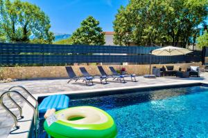 Luxury Villa Andrea Vrzika in forest near the sea