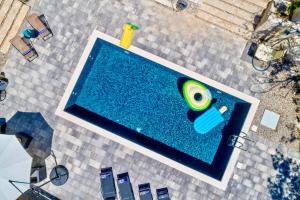 Luxury Villa Andrea Vrzika in forest near the sea