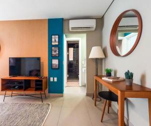 Estanconfor Vista Mar comGaragem inclusa, Ar Cond. WiFi e Cozinha