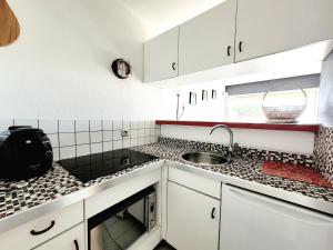 Canet-en-Roussillon - Studio cabine 4 pers. - Accès plage direct, Parking, Secteur Thalasso - FR-1-794-151