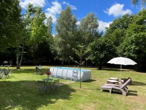 Maison normande sur parc arboré ambiance bucolique