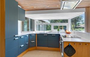 Gorgeous Home In Knebel With Sauna