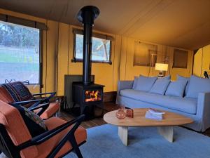 the YellowBoxWood Heathcote - Echidna Ridge and Emu Valley Tents x 2